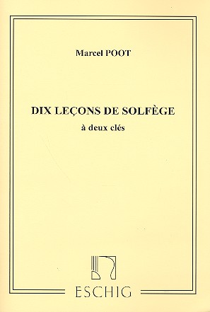 10 lecons de solfge  2 cls sans accompagnement Pendeville, M., arr.