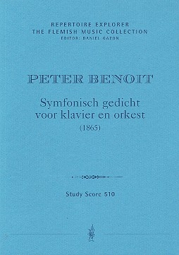 Sinfonisches Gedicht fr Klavier und Orchester,  Studienpartitur