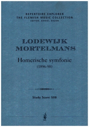 Homerische Symphonie fr Orchester Studienpartitur