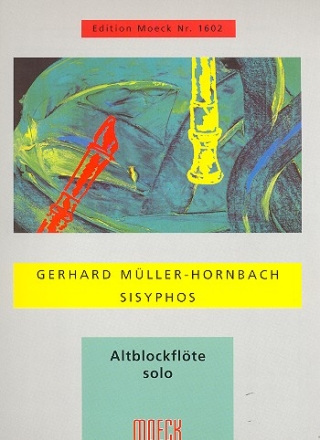 Sisyphos (2004) fr Altblockflte solo