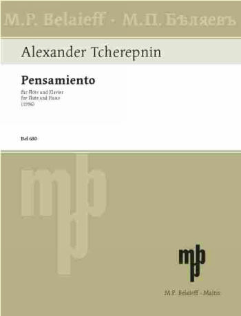 Pensmiento fr Flte und Klavier