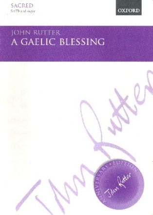 A Gaelic Blessing for mixed chorus and organ score