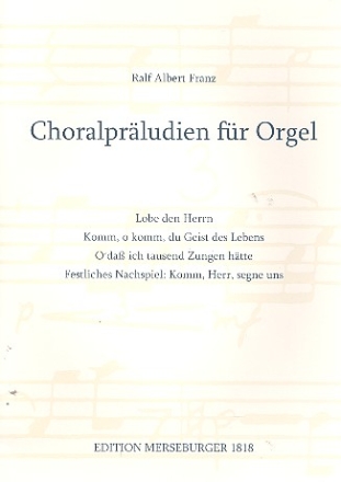 Choralprludien fr Orgel