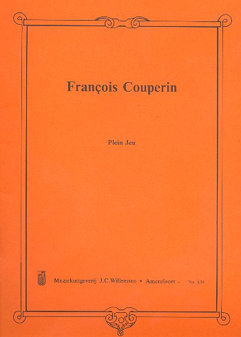 Pein jeu fr Orgel