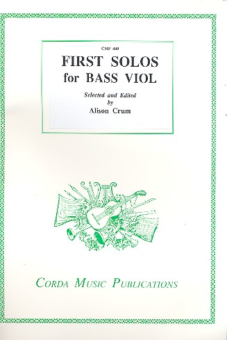 First Solos for bass viol