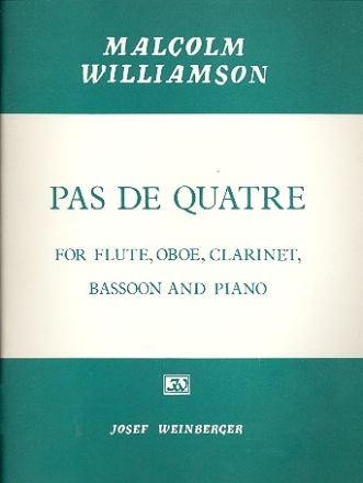 Pas de quatre fr Flte, Oboe, Klarinette, Fagott und Klavier