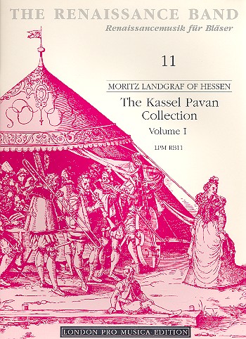 The Kassel Pavan Collection vol.1 fr 4-6 brass instruments score