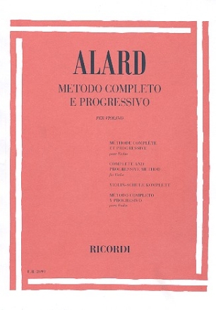 Metodo completo e progressivo per violino