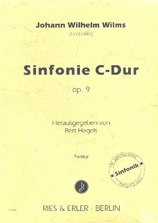 Sinfonie C-Dur op.9  fr Orchester Partitur