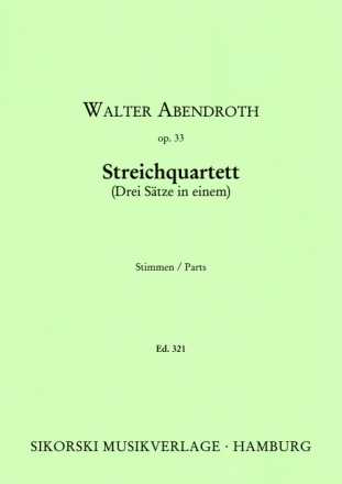 Streichquartett op.33 Stimmen
