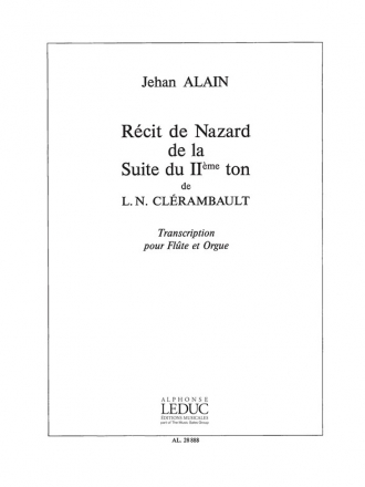 Rcit de Nazard de la suite du deuxime tone pour flute et orgue