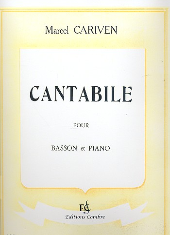 Cantabile pour basson et piano
