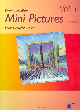 Mini Pictures (+CD) fr Sopranblockflte und Klavier