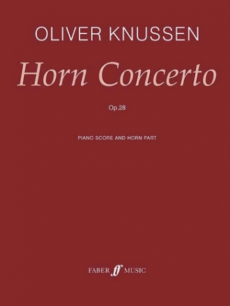 Concerto op.28 for horn and orchestra for horn and piano