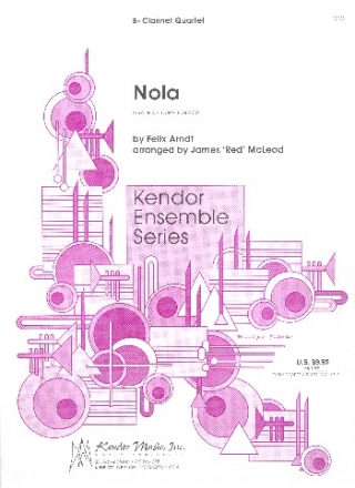 Nola for 4 clarinets score and parts