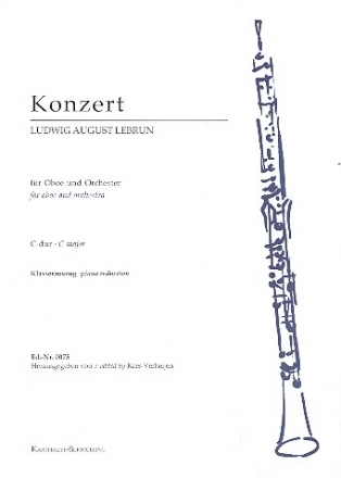 Konzert C-Dur fr Oboe und Orchester fr Oboe und Klavier