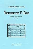 Romanze F-Dur op. 36 fr Horn in F und Orchester Partitur und Solostimme