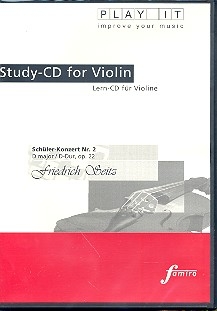 Konzert D-Dur Nr.2 op.22 für Violine und Orchester Playalong-CD