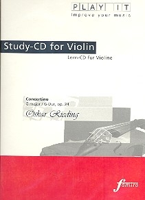 Concertino G-Dur op.24 fr Violine und Orchester Playalong-CD