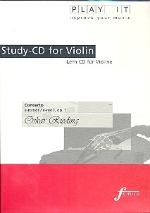 Konzert e-Moll op.7 fr Violine und Orchester Playalong-CD