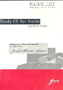 Allegro aus Pices de clavecin fr Violine und Klavier Playalong-CD