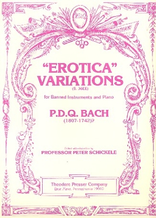 Erotica Variations for banned instruments and piano