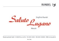 Saluto Lugano - Marsch  fr Blasorchester Direktion und Stimmen