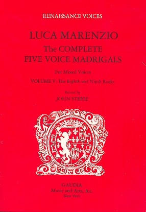 The complete 5 voice madrigals vol.5 for 5 mixed voices The eighth and ninth books