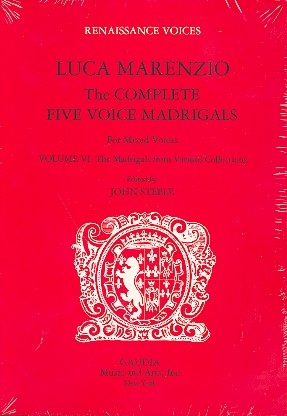 The complete 5 voice madrigals vol.6 for 5 mixed voices The Madrigals from various Collections