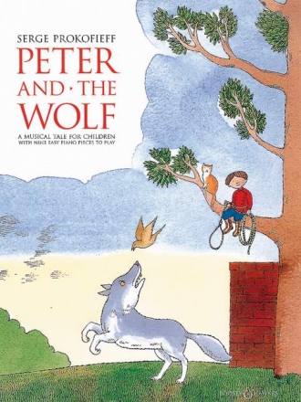 Peter and the Wolf - 9 Pieces for easy piano with illustrations