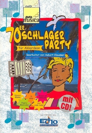 70er Schlagerparty (+CD) fr Akkordeon