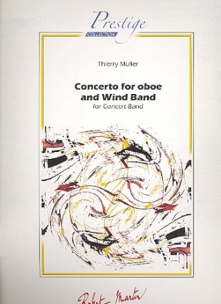 Concerto for oboe and Wind Band for concert band score