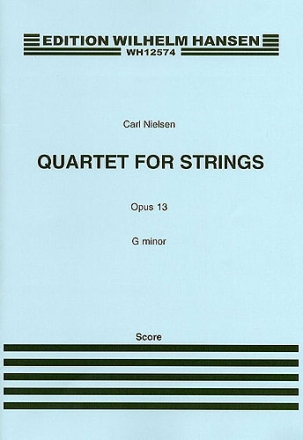 Streichquartett g-Moll op.13  Stimmen