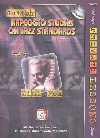 Guitar Arpeggio Studies on Jazz Standards (+Online Audio) for guitar/tab