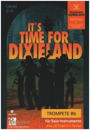 It's Time for Dixieland vol.1 (+ Online Audio): fr Trompete in B