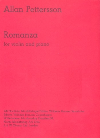 Romanza for violin and piano