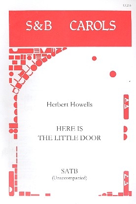 Here is the little Door for mixed chorus a cappella score