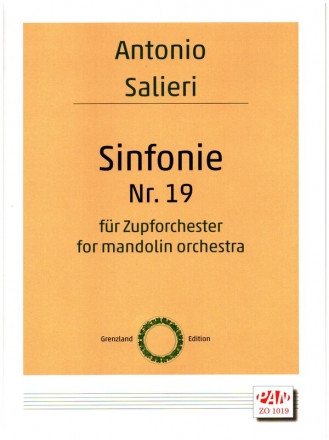 Sinfonie Nr.19 fr Zupforchester Partitur