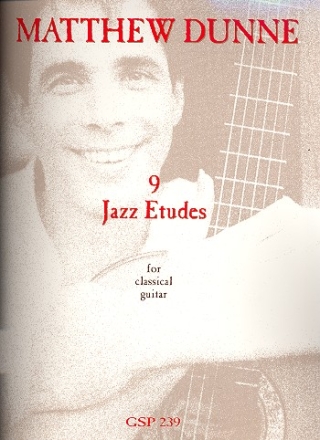 9 Jazz Etudes for guitar