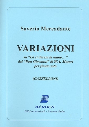 Variationen ber 'La ci darem la mano...' fr Flte