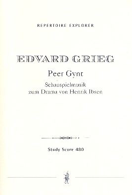 Peer Gynt fr Solisten, Chor und Orchester Studienpartitur