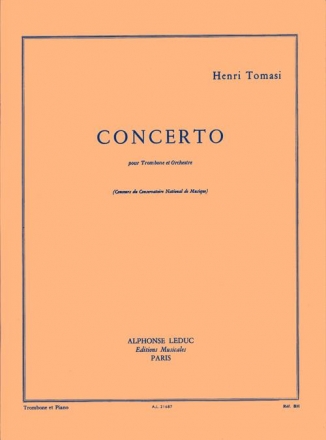 Concerto pour trombone et orchestre pour trombone et piano