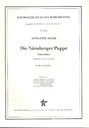 Die Nrnberger Puppe fr Akkordeonorchester Partitur