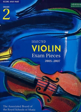 Selected Violin Exam Pieces Grade 2 (2005-2007) for violin and piano