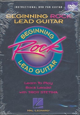 Beginning Rock Lead Guitar DVD-Video