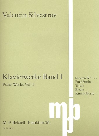 Klavierwerke Band 1 fr Klavier