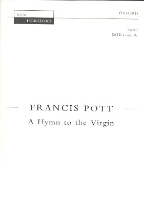 A Hymn to the Virgin for mixed chorus a cappella score