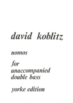 Nomos for double bass