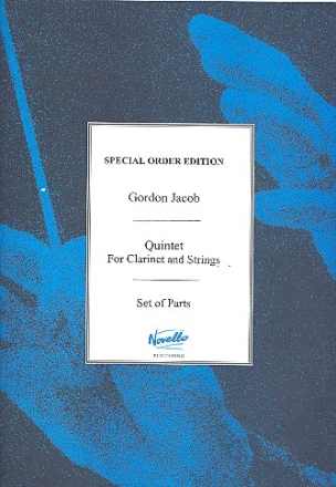 Quintet for clarinet, 2 violins, viola and violoncello parts