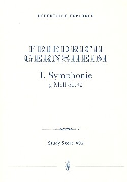 Sinfonie g-Moll op.32 fr Orchester Studienpartitur